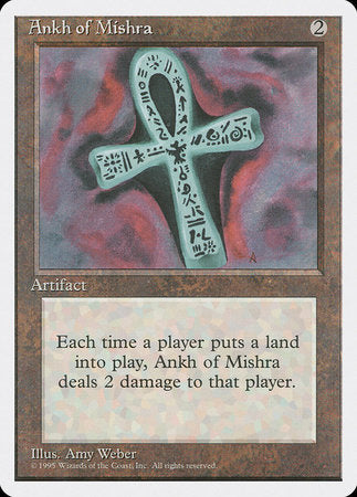 Ankh of Mishra [Fourth Edition] | Amazing Games TCG