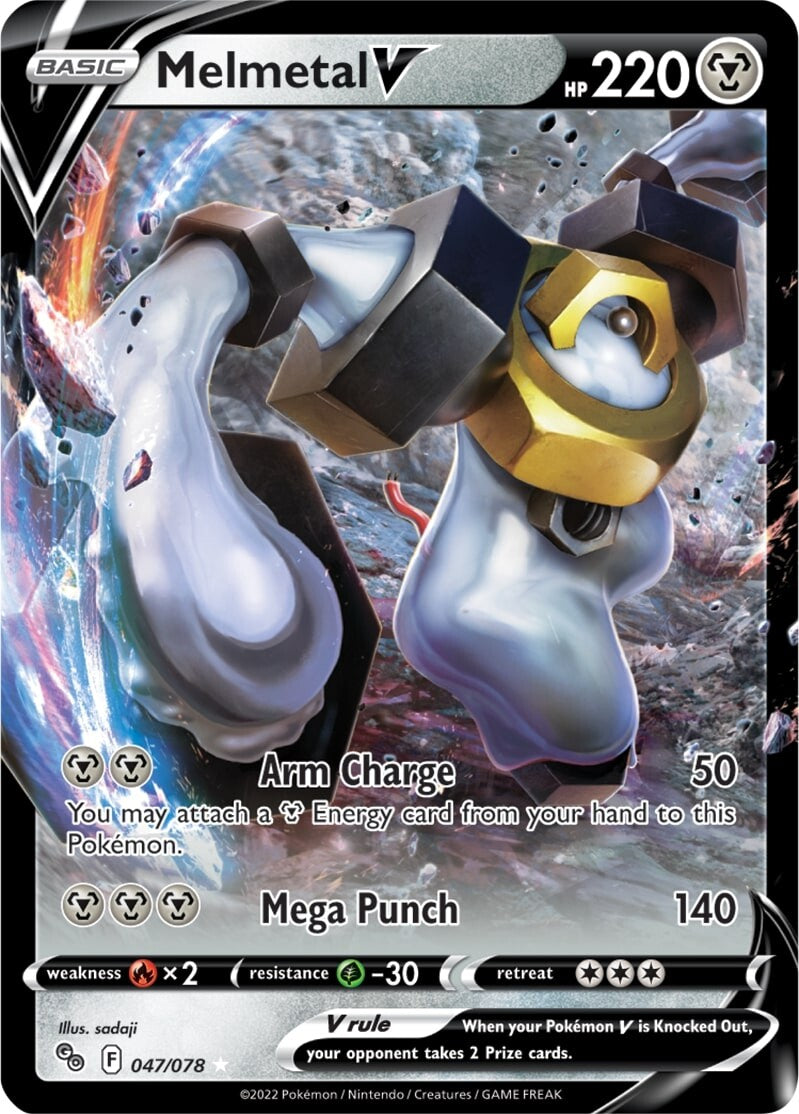 Melmetal V (047/078) [Pokémon GO] | Amazing Games TCG