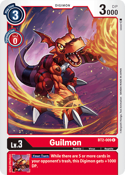 Guilmon [BT2-009] [Release Special Booster Ver.1.0] | Amazing Games TCG