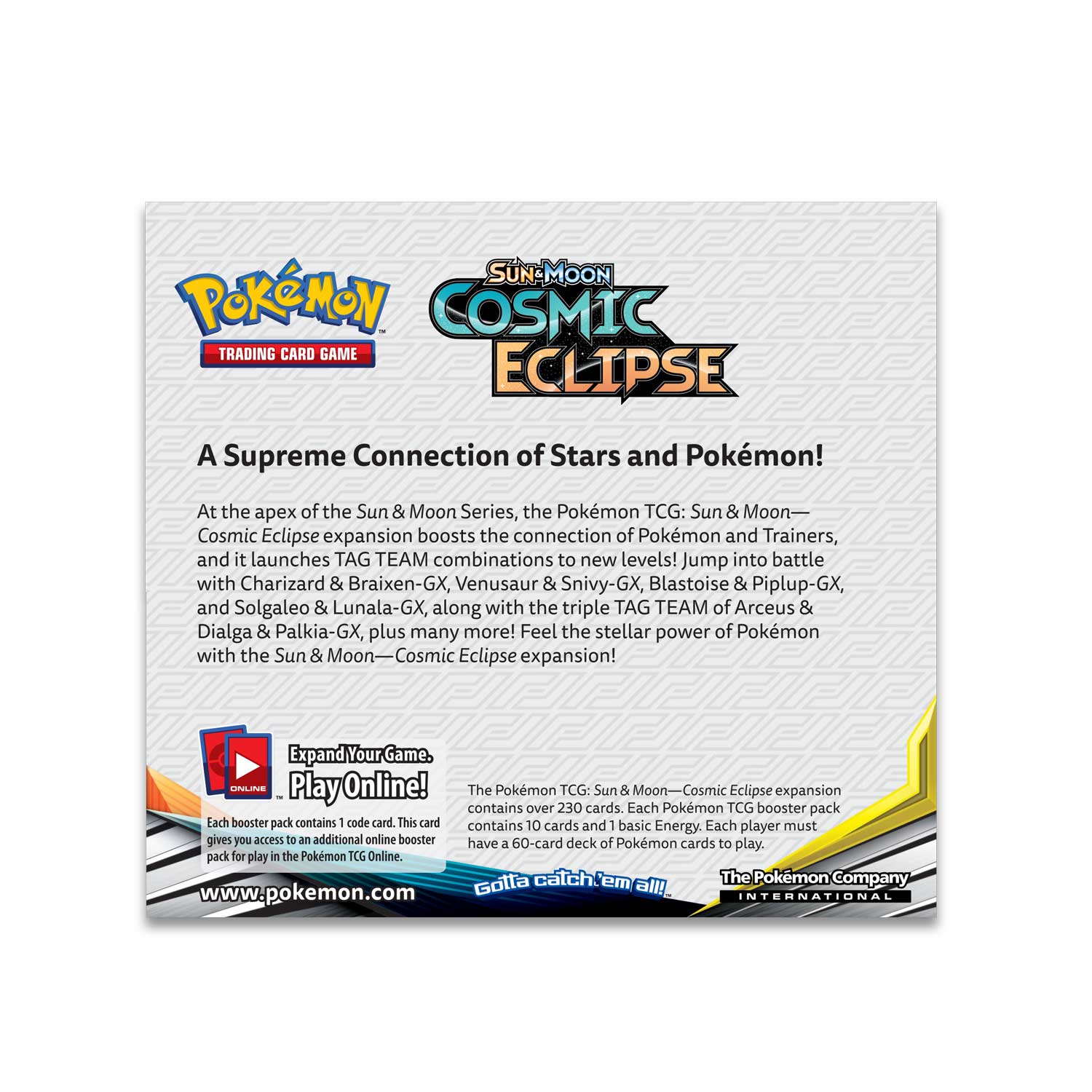 Pokémon TCG: Sun & Moon: Cosmic Eclipse - Booster Box | Amazing Games TCG