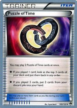 Puzzle of Time (109/122) (Dragones y Sombras - Pedro Eugenio Torres) [World Championships 2018] | Amazing Games TCG