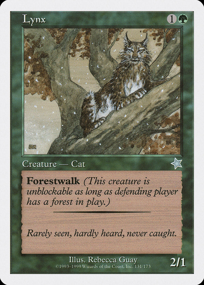 Lynx [Starter 1999] | Amazing Games TCG