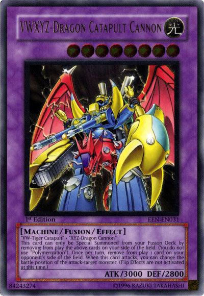 VWXYZ-Dragon Catapult Cannon [EEN-EN031] Ultimate Rare | Amazing Games TCG