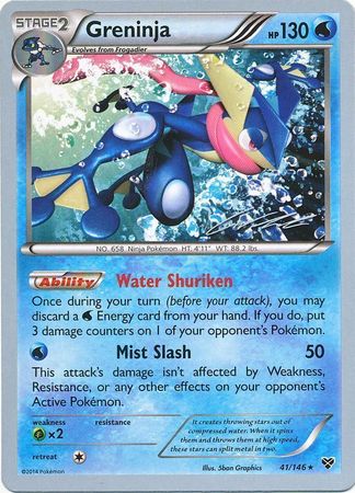 Greninja (41/146) (Ninja Blitz - Cody Walinski) [World Championships 2016] | Amazing Games TCG