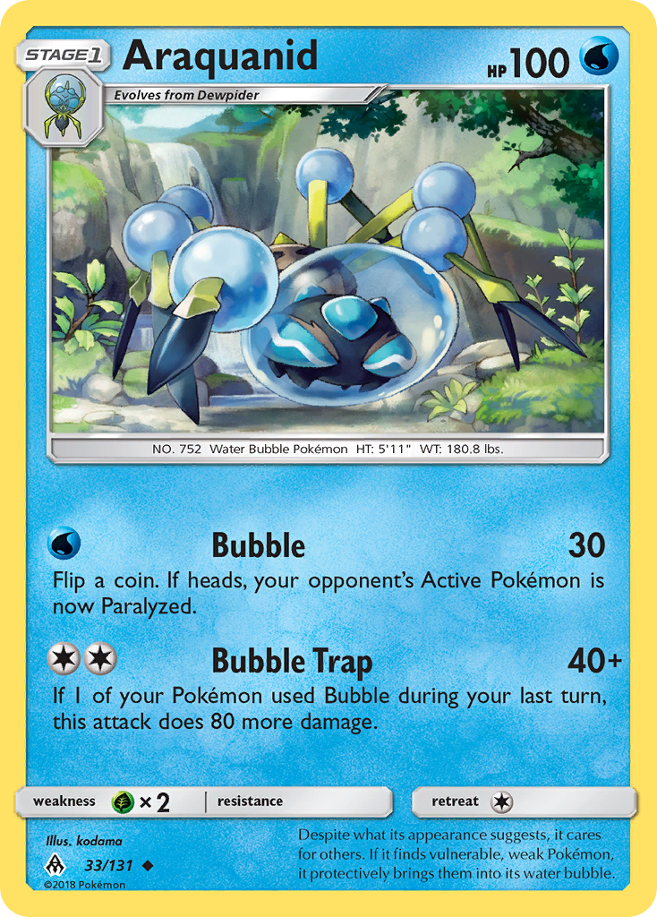 Araquanid (33/131) [Sun & Moon: Forbidden Light] | Amazing Games TCG