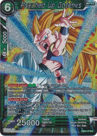 Psyched Up Gotenks (Foil) (EX01-07) [Mighty Heroes] | Amazing Games TCG