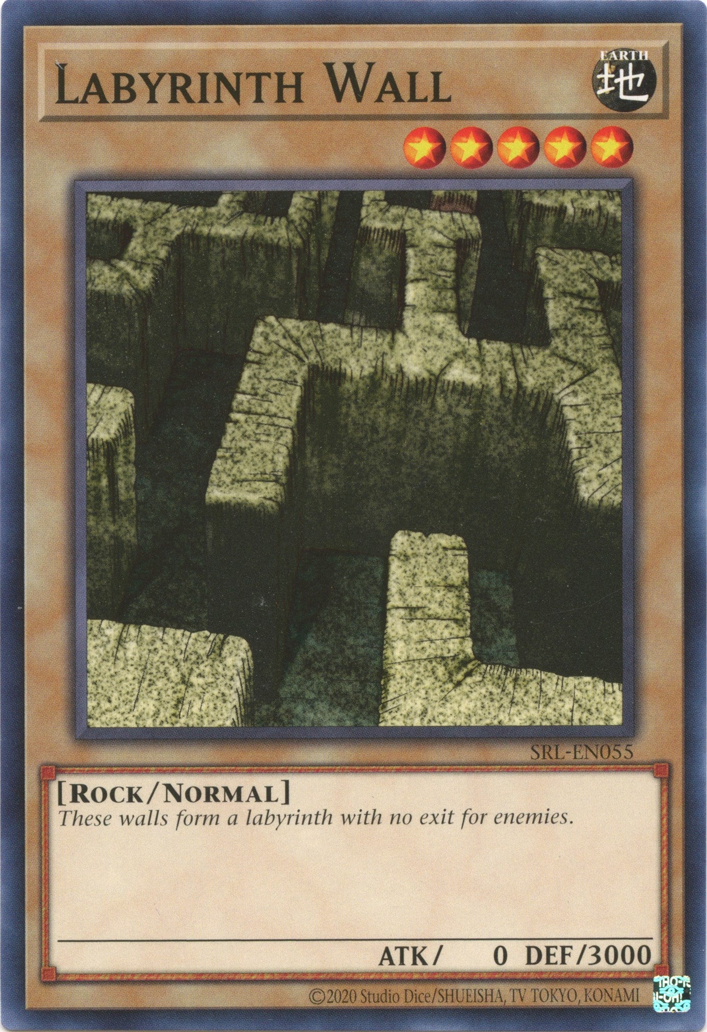 Labyrinth Wall (25th Anniversary) [SRL-EN055] Common | Amazing Games TCG