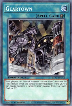 Geartown [SGX1-END14] Common | Amazing Games TCG