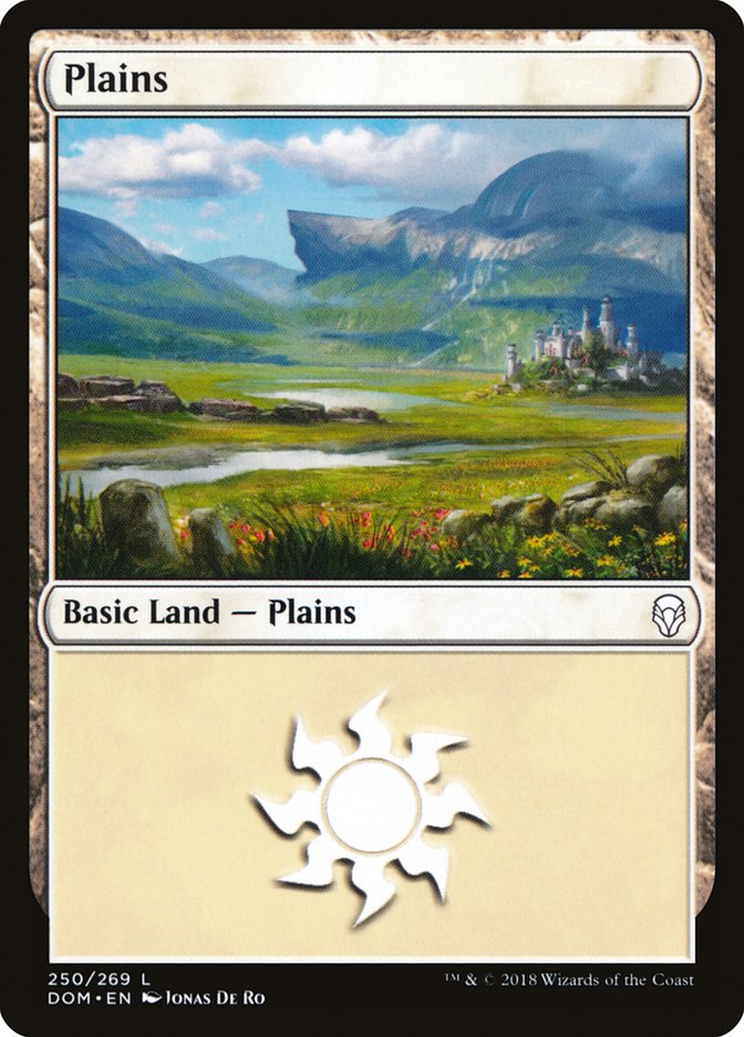 Plains (250) [Dominaria] | Amazing Games TCG