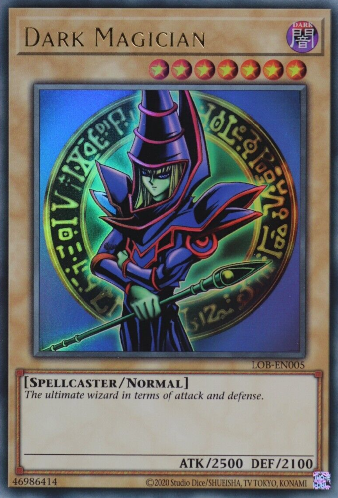 Dark Magician (25th Anniversary) [LOB-EN005] Ultra Rare | Amazing Games TCG