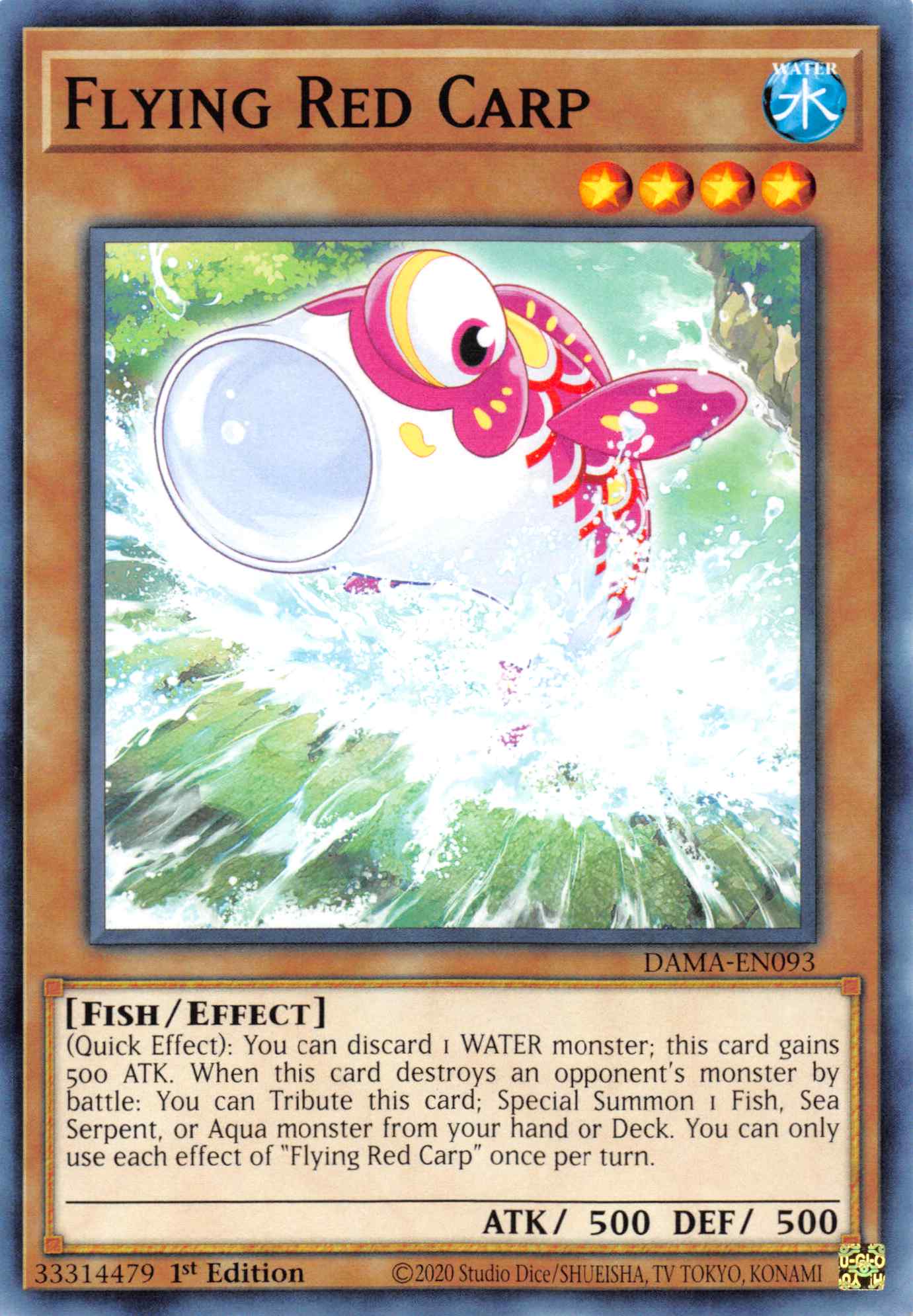 Flying Red Carp [DAMA-EN093] Common | Amazing Games TCG