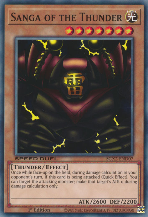 Sanga of the Thunder [SGX2-END07] Common | Amazing Games TCG