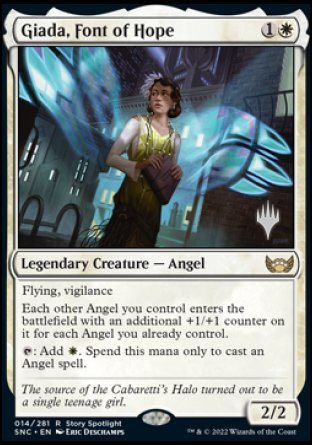 Giada, Font of Hope (Promo Pack) [Streets of New Capenna Promos] | Amazing Games TCG