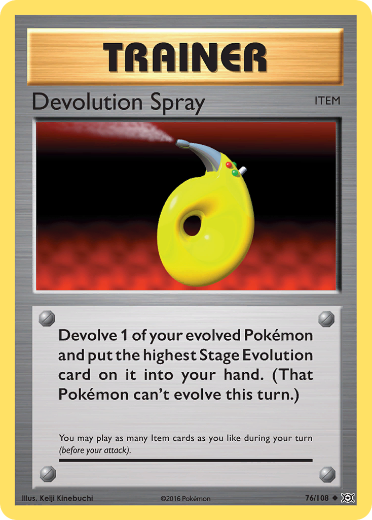 Devolution Spray (76/108) [XY: Evolutions] | Amazing Games TCG