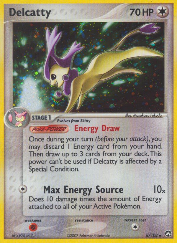 Delcatty (8/108) (Theme Deck Exclusive) [EX: Power Keepers] | Amazing Games TCG