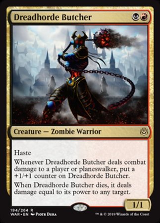 Dreadhorde Butcher [War of the Spark] | Amazing Games TCG