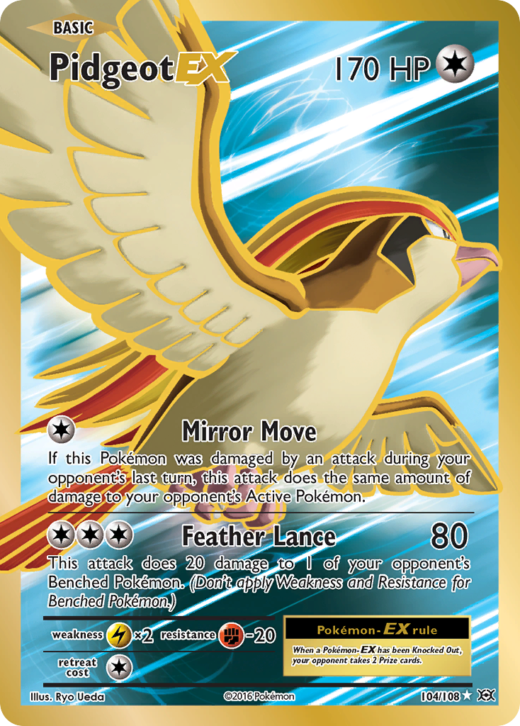 Pidgeot EX (104/108) [XY: Evolutions] | Amazing Games TCG