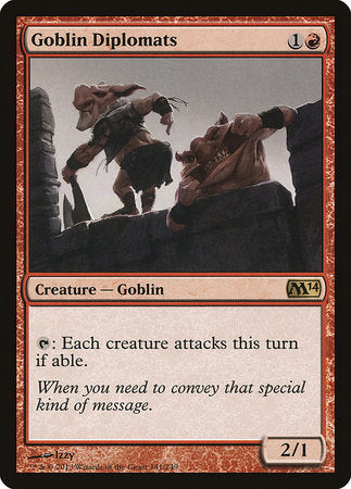 Goblin Diplomats [Magic 2014] | Amazing Games TCG