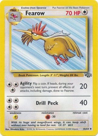 Fearow (36/64) [Jungle Unlimited] | Amazing Games TCG