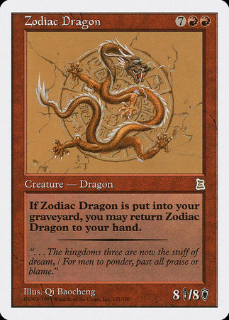 Zodiac Dragon [Portal Three Kingdoms] | Amazing Games TCG