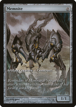 Memnite [Scars of Mirrodin Promos] | Amazing Games TCG