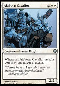 Alaborn Cavalier [Duel Decks: Knights vs. Dragons] | Amazing Games TCG