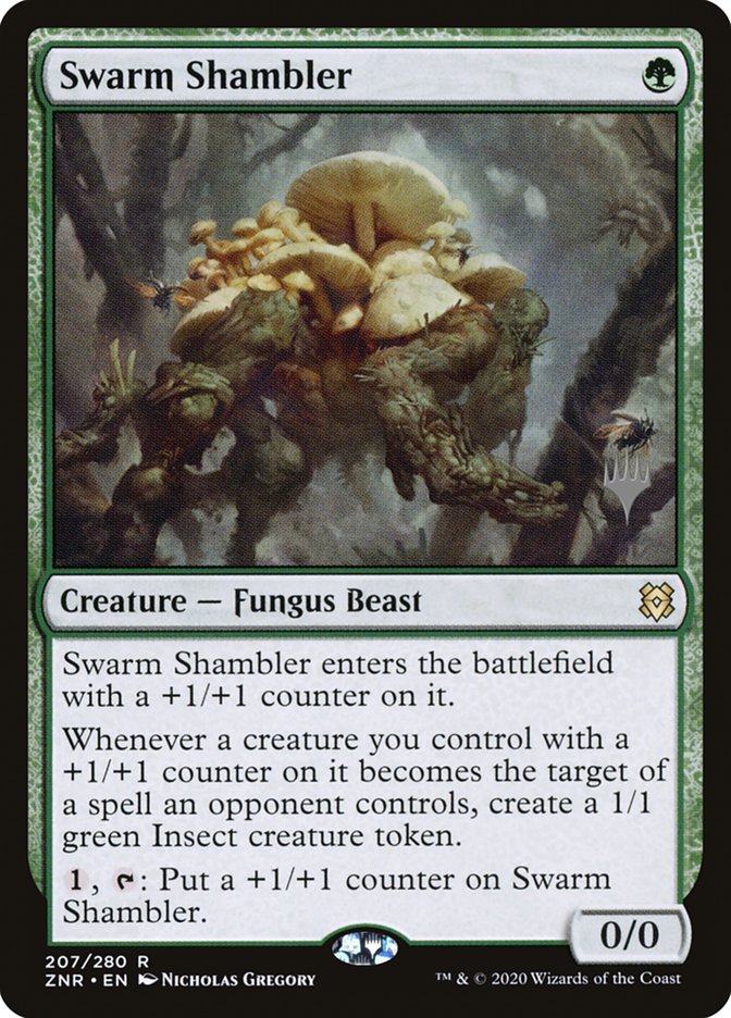 Swarm Shambler (Promo Pack) [Zendikar Rising Promos] | Amazing Games TCG