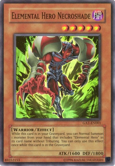 Elemental Hero Necroshade [GX1-EN001] Super Rare | Amazing Games TCG