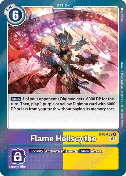 Flame Hellscythe [BT8-109] [Revision Pack Cards] | Amazing Games TCG