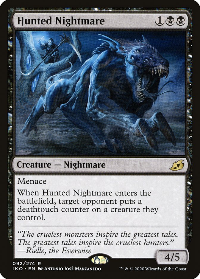 Hunted Nightmare [Ikoria: Lair of Behemoths] | Amazing Games TCG