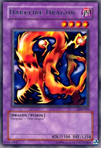 Darkfire Dragon [LOB-019] Rare | Amazing Games TCG