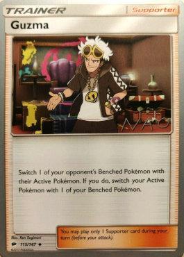 Guzma (115/147) (Buzzroc - Naohito Inoue) [World Championships 2018] | Amazing Games TCG