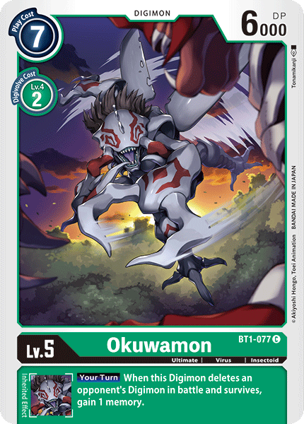 Okuwamon [BT1-077] [Release Special Booster Ver.1.0] | Amazing Games TCG