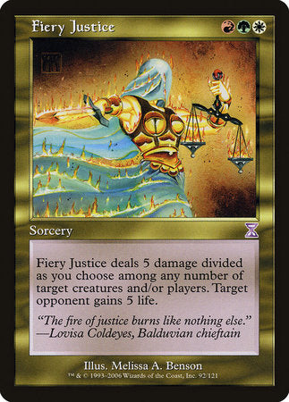Fiery Justice [Time Spiral Timeshifted] | Amazing Games TCG