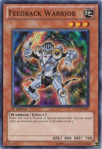 Feedback Warrior [Starter Deck: Dawn of the Xyz] [YS11-EN007] | Amazing Games TCG