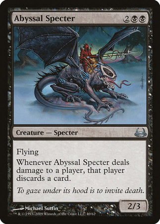 Abyssal Specter [Duel Decks: Divine vs. Demonic] | Amazing Games TCG