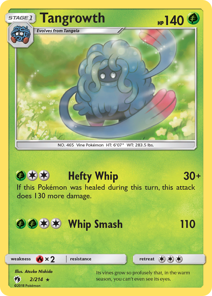 Tangrowth (2/214) [Sun & Moon: Lost Thunder] | Amazing Games TCG