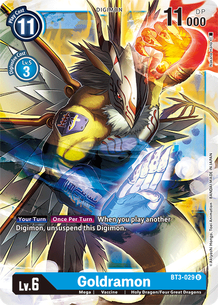 Goldramon [BT3-029] [Release Special Booster Ver.1.5] | Amazing Games TCG