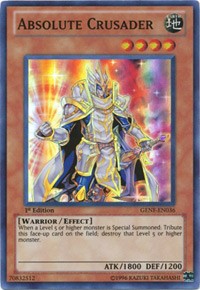 Absolute Crusader [Generation Force] [GENF-EN036] | Amazing Games TCG