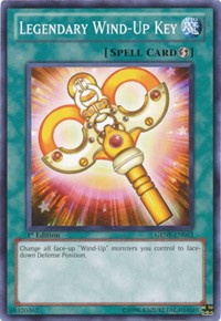 Legendary Wind-Up Key [Generation Force] [GENF-EN053] | Amazing Games TCG