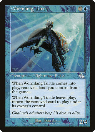 Wormfang Turtle [Judgment] | Amazing Games TCG