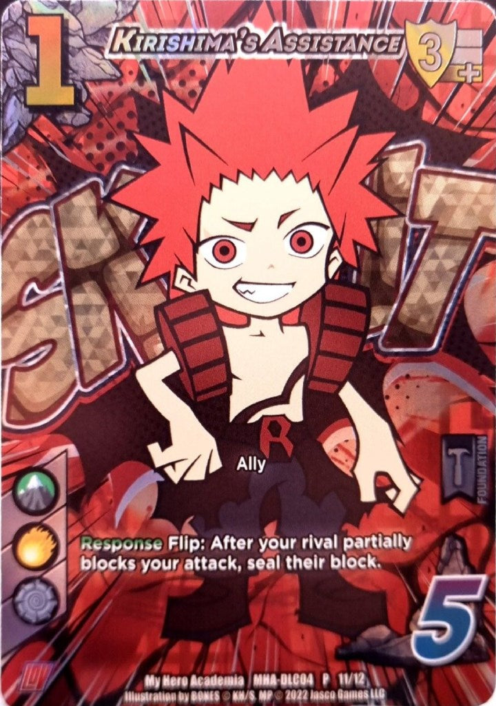 Kirishima's Assistance [League of Villains DLC Pack] | Amazing Games TCG