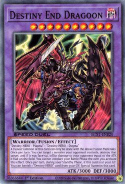 Destiny End Dragoon [SGX1-ENB20] Common | Amazing Games TCG