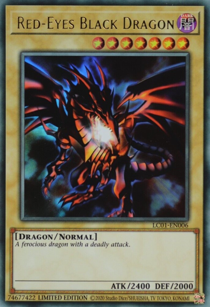 Red-Eyes Black Dragon (25th Anniversary) [LC01-EN006] Ultra Rare | Amazing Games TCG