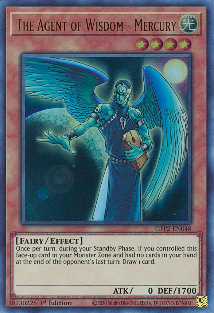 The Agent of Wisdom - Mercury [GFP2-EN048] Ultra Rare | Amazing Games TCG