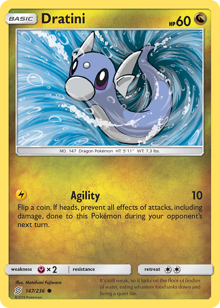 Dratini (147/236) [Sun & Moon: Unified Minds] | Amazing Games TCG