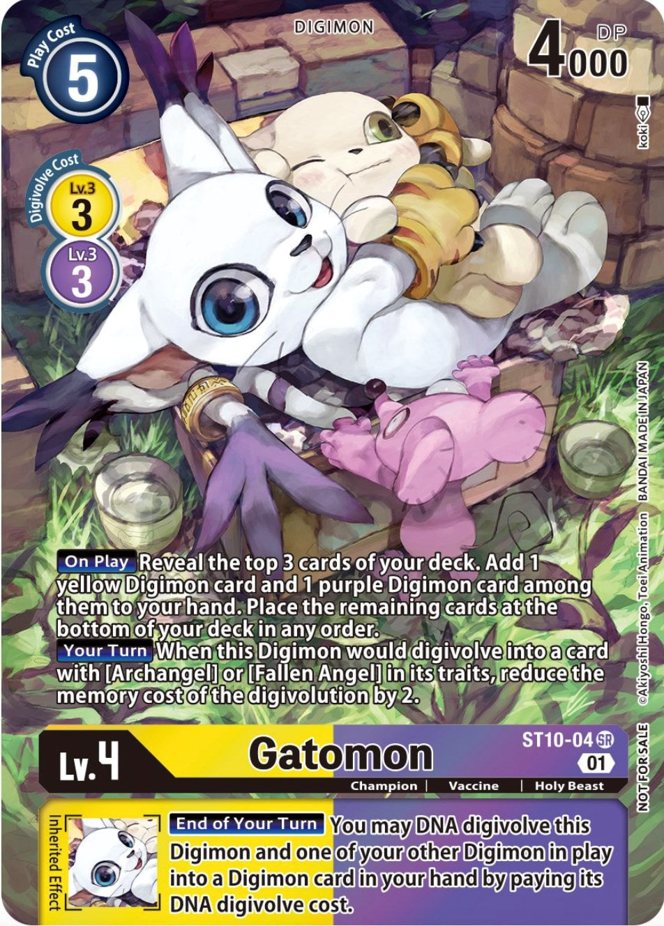 Gatomon [ST10-04] (Official Tournament Pack Vol.9) [Starter Deck: Parallel World Tactician Promos] | Amazing Games TCG