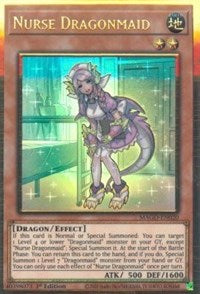 Nurse Dragonmaid [MAGO-EN020] Gold Rare | Amazing Games TCG