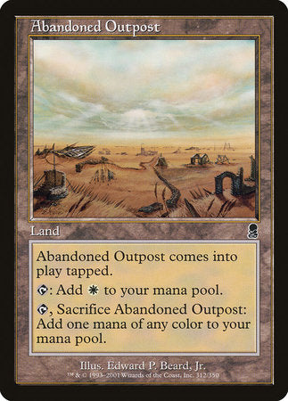 Abandoned Outpost [Odyssey] | Amazing Games TCG