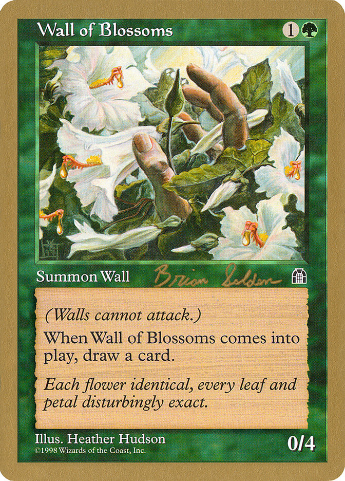 Wall of Blossoms (Brian Selden) [World Championship Decks 1998] | Amazing Games TCG